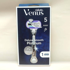 Станок для гоління Gillette Venus 1шт Делюкс Смуут Платінум
