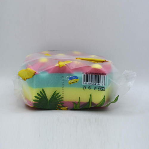 Губка банна Chisto 1шт Tropic