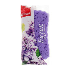 Губка банна Chisto 1шт Бузок
