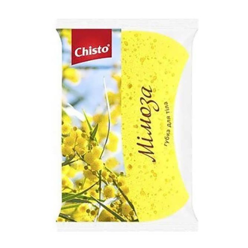 Губка банна Chisto 1шт Мімоза