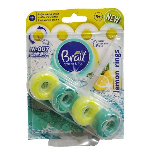 Шарики для туалету Brait Fresh Lemon 1 шт.