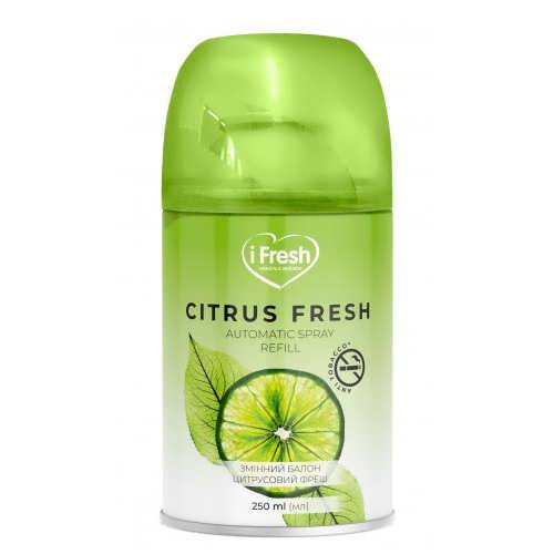Запаска до автоматичного освіжувача iFresh 250мл Цитрус