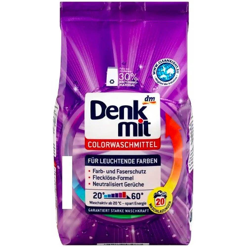 Пральний порошок DenkMit 1,35кг Колор