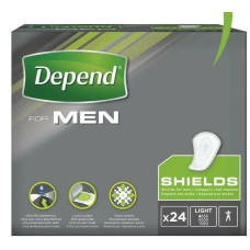 Урологічні чоловічі вставки Depend 24шт Лайт