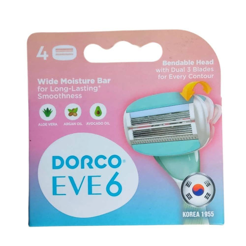 Картрідж для гоління Dorco 4шт ЕВЕ6  
