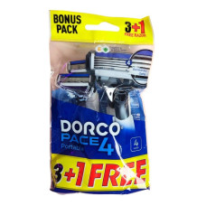 Cтанки для гоління Dorco Pace4  3+1 з 4 лезами  