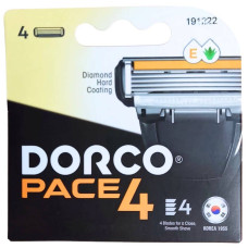 Картрідж для гоління Dorco 4шт Pace4 з 4 лезами 