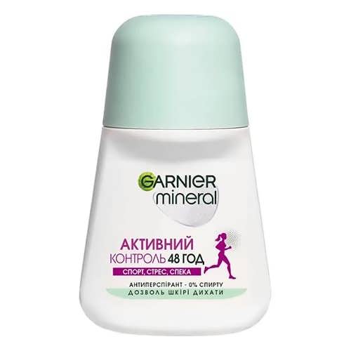 Жіночий дезодорант кульковий Garnier Mineral Активний Контроль 50 мл.