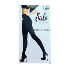 Мікрофібра колготи жіночі Siela 120ден №4НЕРО