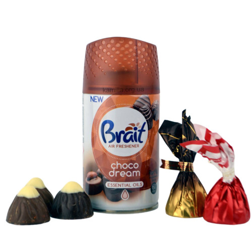 3апаска до автоматичного освіжувача Brait Choco Dream 250 мл. 