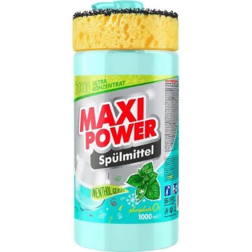 Засіб для миття посуду Maxi Power Ментол 1 л
