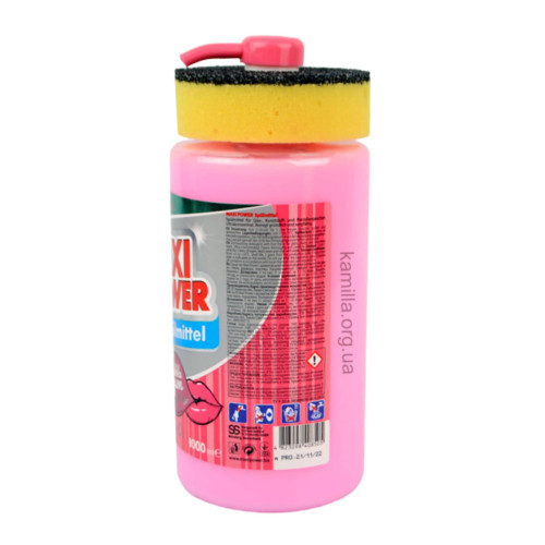 Засіб для миття посуду Maxi Power Bubble Gum 1 л.