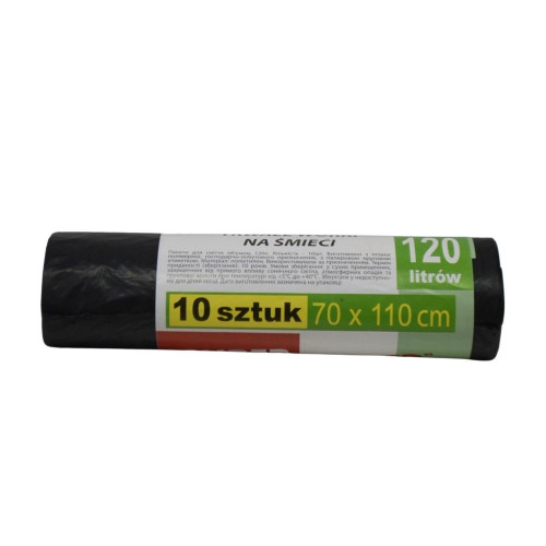 Пакет для сміття Супер Люкс 120л 10шт											