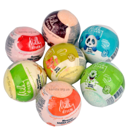 Бомба для ванн Milky Dream Райський банан 100 г. 