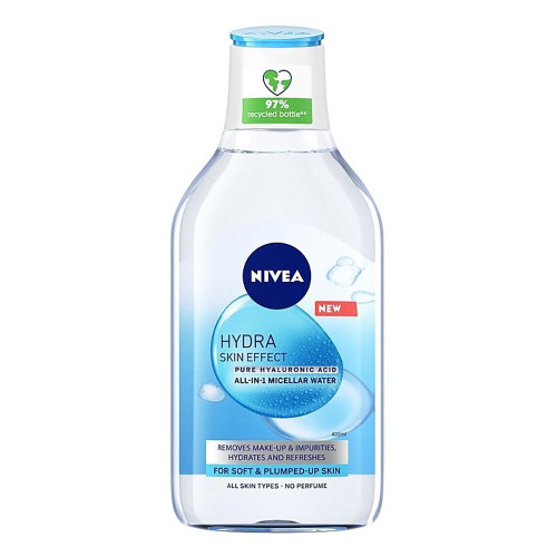 Міцелярна вода Nivea 400мл Гіалуронова кислота