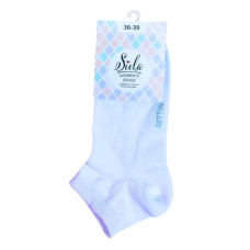 Шкарпетки жіночі Siela 36-39р Білі Демі 