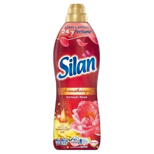 Кондиціонер для білизни Silan Ароматерапія Чуттєва троянда (Sensual Rose )770 мл 