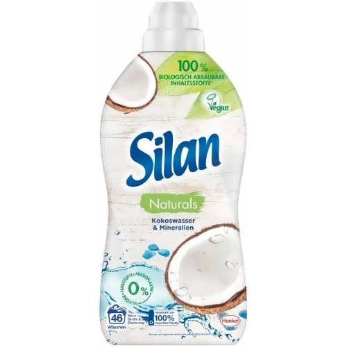 Ополіскувач для одягу Silan 1364мл Аромат кокосової води та мінерали 