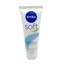 Крем Nivea Soft Інтенсивний зволожуючий для тіла обличчя та рук 75 мл