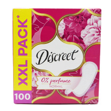 Щоденні прокладки Discreet 100шт Нормал 0% Парфум