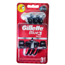 Станки для гоління одноразові Gillette Blue 3 Plus 3шт 
