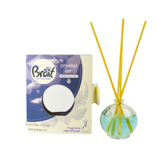 Oсвіжувач повітря з деревяними палочками Brait Crystal Air 40 мл.