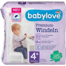 Підгузники дитячі Babylove №4+ 38шт (8-14кг) 