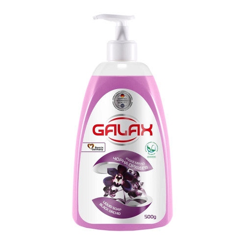 Pідке мило Galax Чорна Орхідея 500 мл.