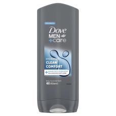 Чоловічий шампунь та гель для душу Dove 2в1 400мл Чистота та комфорт