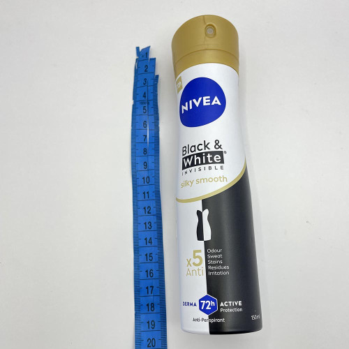 Дезодорант спрей NIVEA 150мл Невидимий захист Гладкий шовк