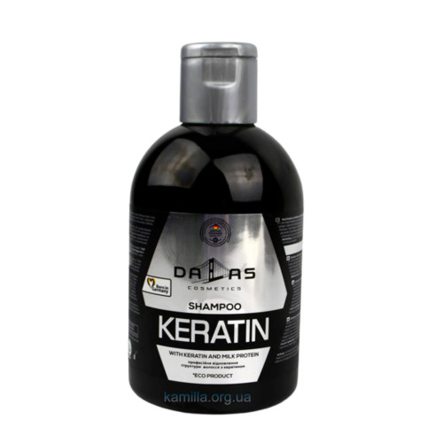 Dallas Шампунь для волосся 1л Keratin 