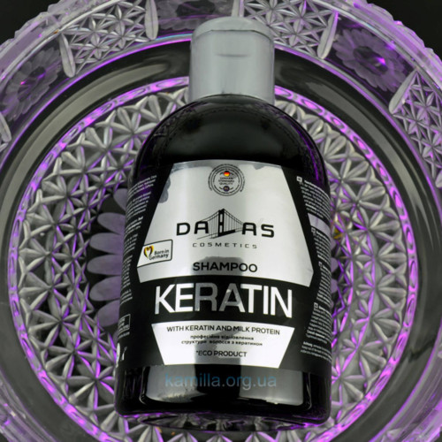 Dallas Шампунь для волосся 1л Keratin 