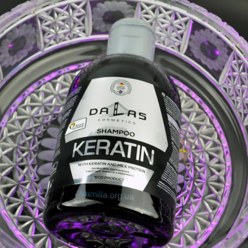 Dallas Шампунь для волосся 1л Keratin 