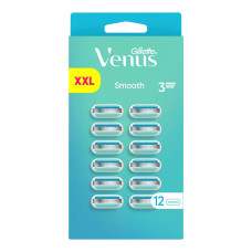 Картрідж для гоління Gillette Venus 3 леза 12шт Смут
