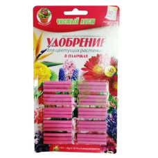 Підкормка в паличках для квітучих Чистий Лист. 30 шт 