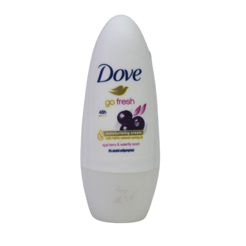 Жіночий дезодорант кульковий Dove Go Fresh Asai Berry & Waterlily Scent 50 мл.