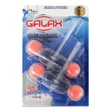 Шарики для туалету Galax 1шт, Океанська свіжість
