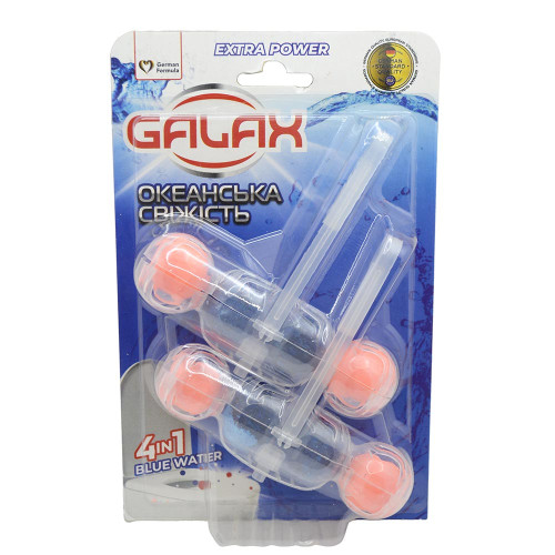Шарики для туалету Galax 1шт, Океанська свіжість