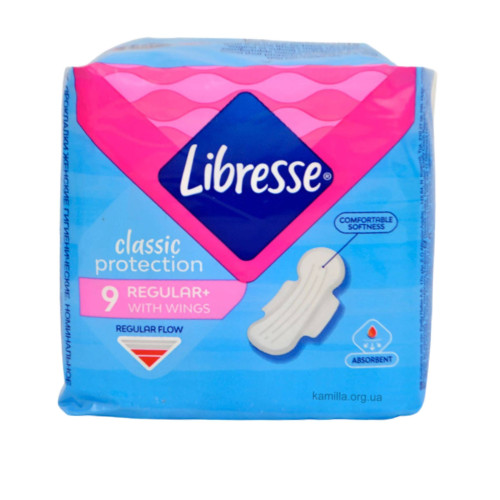 Гігєнічні прокладки Libresse Classic Protection Regular 9 шт.
