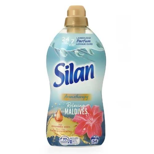 Ополіскувач для одягу Silan 1364мл Аромотерапія Райські Мальдіви 