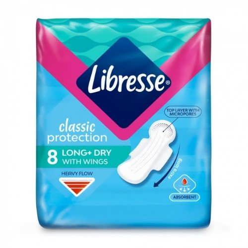 Гігєнічні прокладки Libresse Classic Ultra Dry Super 8 шт.