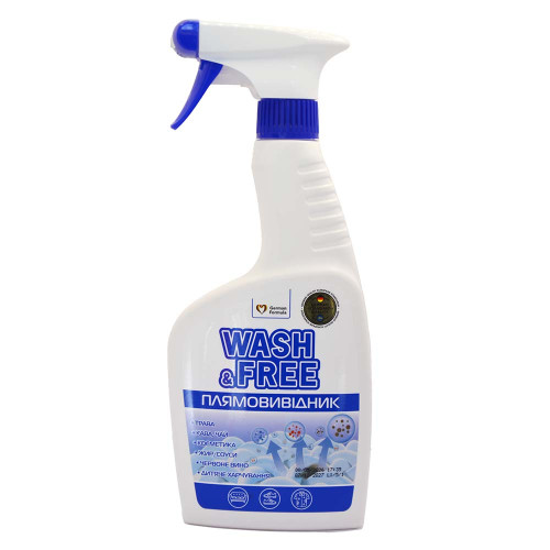 Плямовивідник Wash & Free 470мл Універсальний