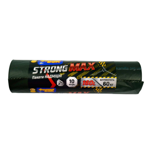 Пакети для сміття Фрекен Бок Strong MAX 160 л 10 шт