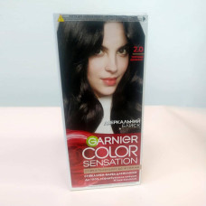 Фарба для волосся Garnier Color Sensation №2,0 Чорний Діамант 