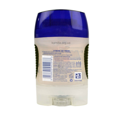Чоловічий дезодорант стік Mennen Ice Fresh (гель) 75 мл.