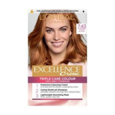 Фарбa для волосся L`Oreal Excellence №7,43 Мідно русий