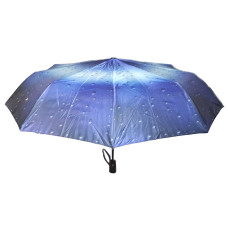 Парасолька жіноча ZITA Umbrella автомат трьохскладний 9шпиць 95см 582