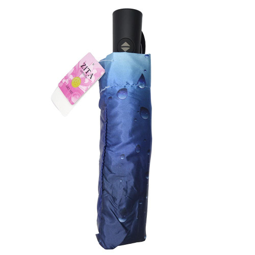 Парасолька жіноча ZITA Umbrella автомат трьохскладний 9шпиць 95см 582