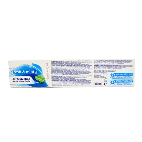 3убна паста Aquafresh Whitening 100 мл.