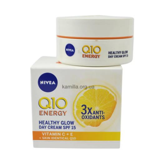 Kрем для обличчя Nivea Q10 проти зморщок нормальна шкіра 50 мл.